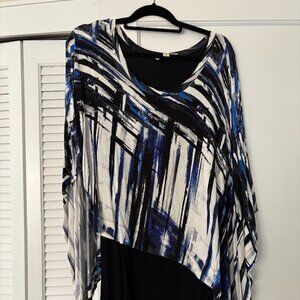 Karen Kane Layered Abstract Top